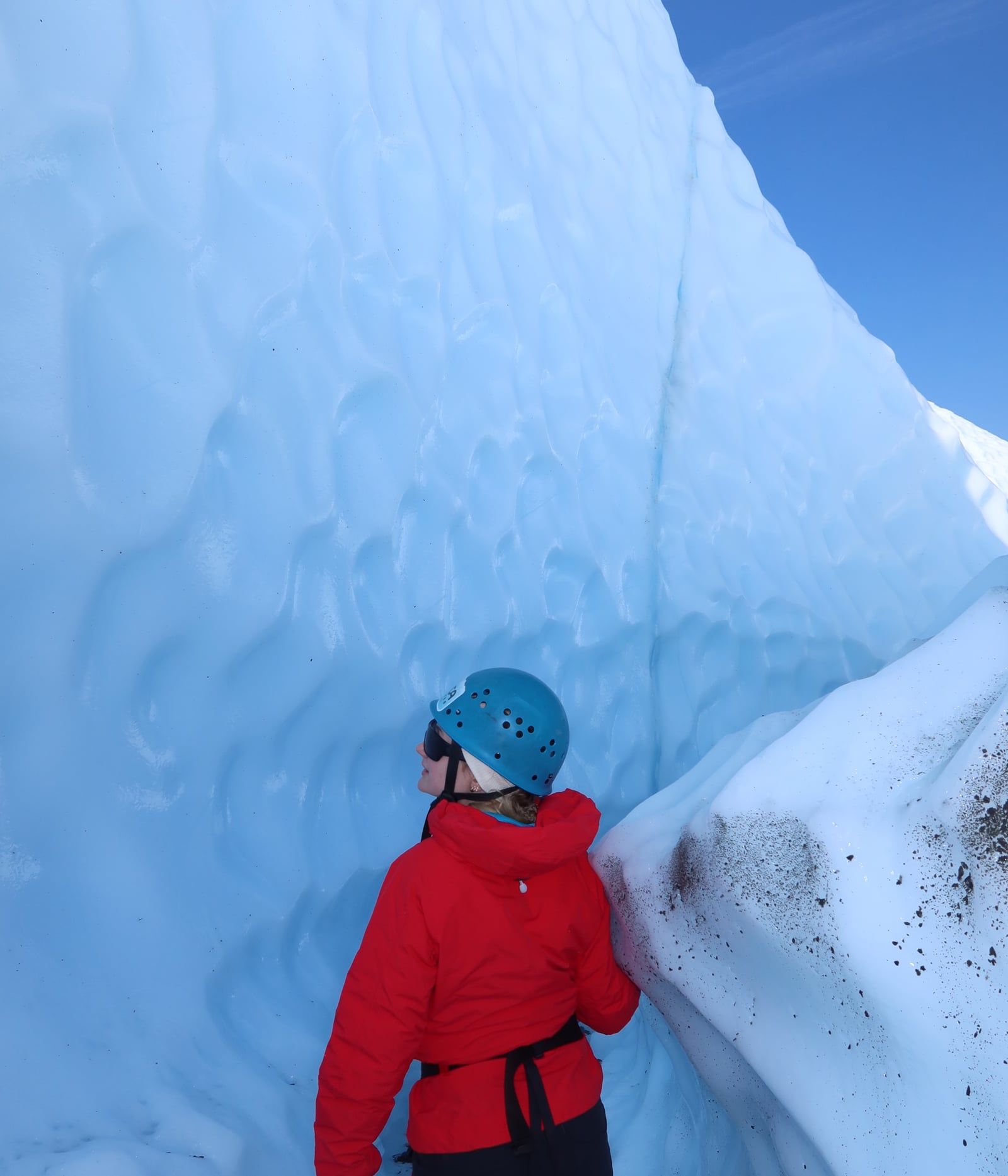 Matanuska Glacier tour visitor photo